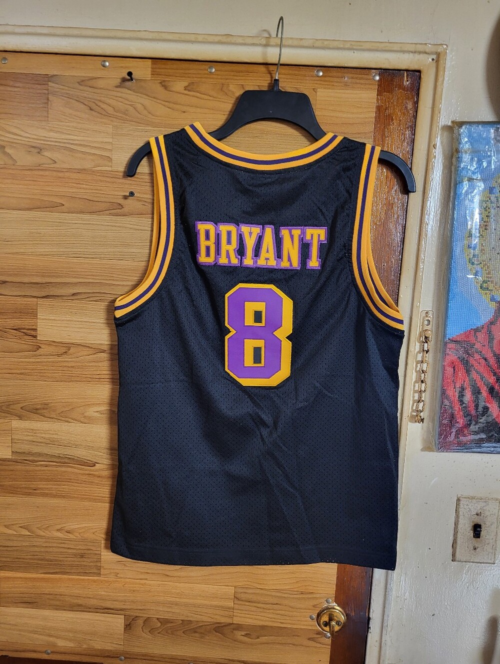 KOBE BRYANT Los Angeles Lakers NIKE VTG Throwback Jersey #8 Rewind 61 NBA Youth